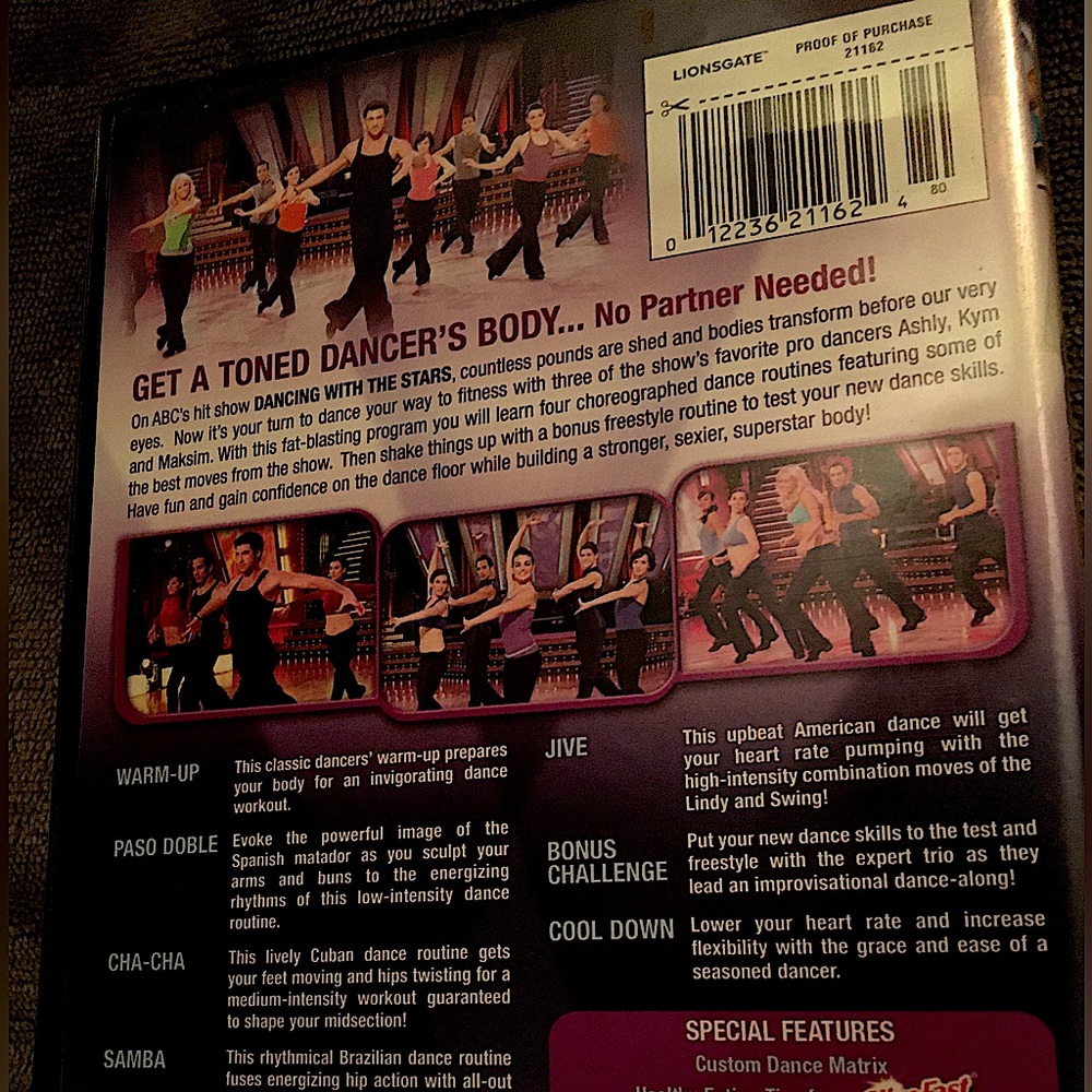 Dancing with the Stars & Latin Beats Workout Fitness DVD’s - Picture 5 of 8